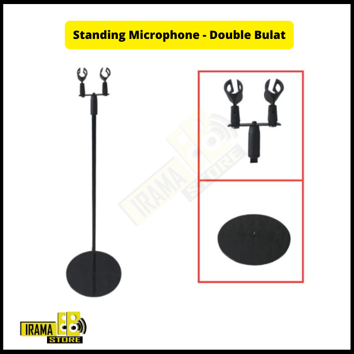Standing Microphone - Double Bulat